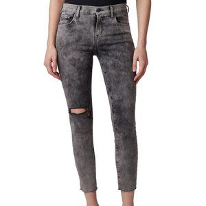 J Brand Jeans 835 Mid-Rise Crop Skinny Jeans